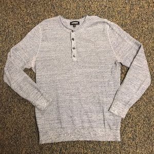 Express grey long sleeve